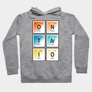 Ontario | Periodic Table of Elements Hoodie